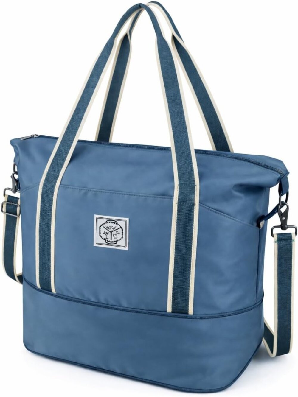 New Travel Duffel Bag, Weekender Overnight Carry On Bag for Women Men
